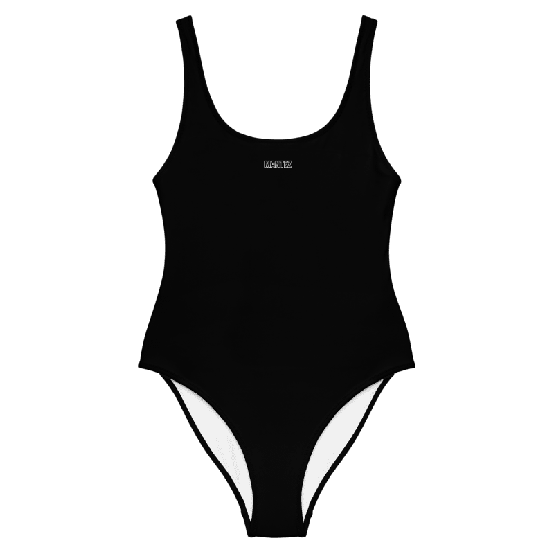 Mantez Dames Badpak Zwart