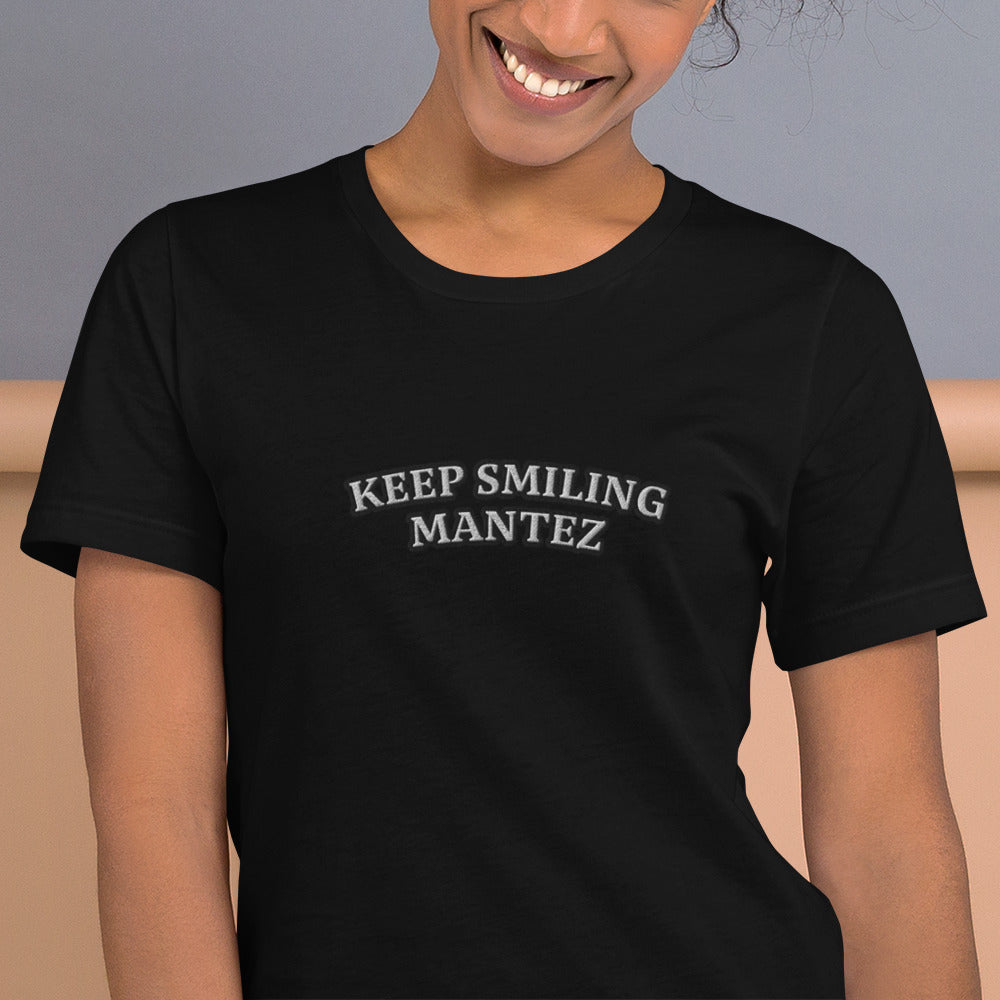 Mantez Dames T-Shirt Smiling