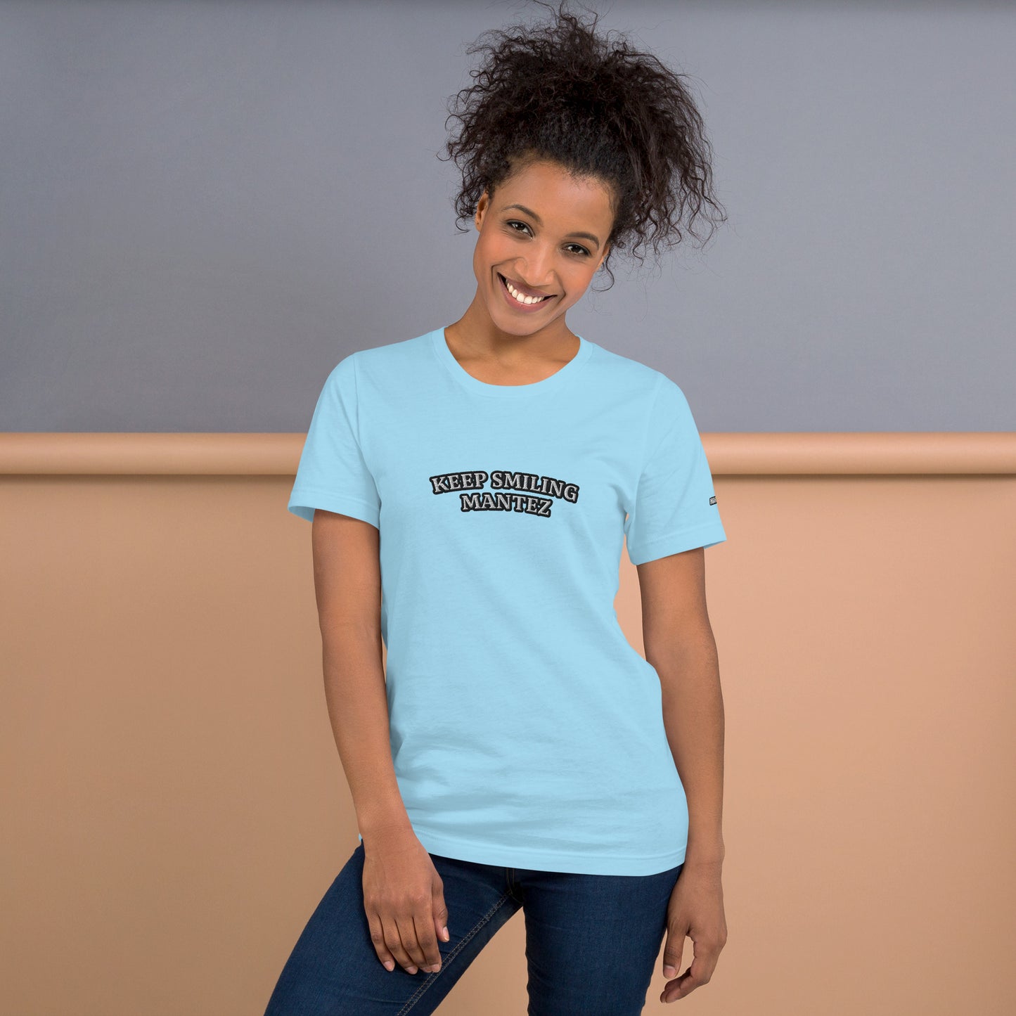 Mantez Dames T-Shirt Smiling