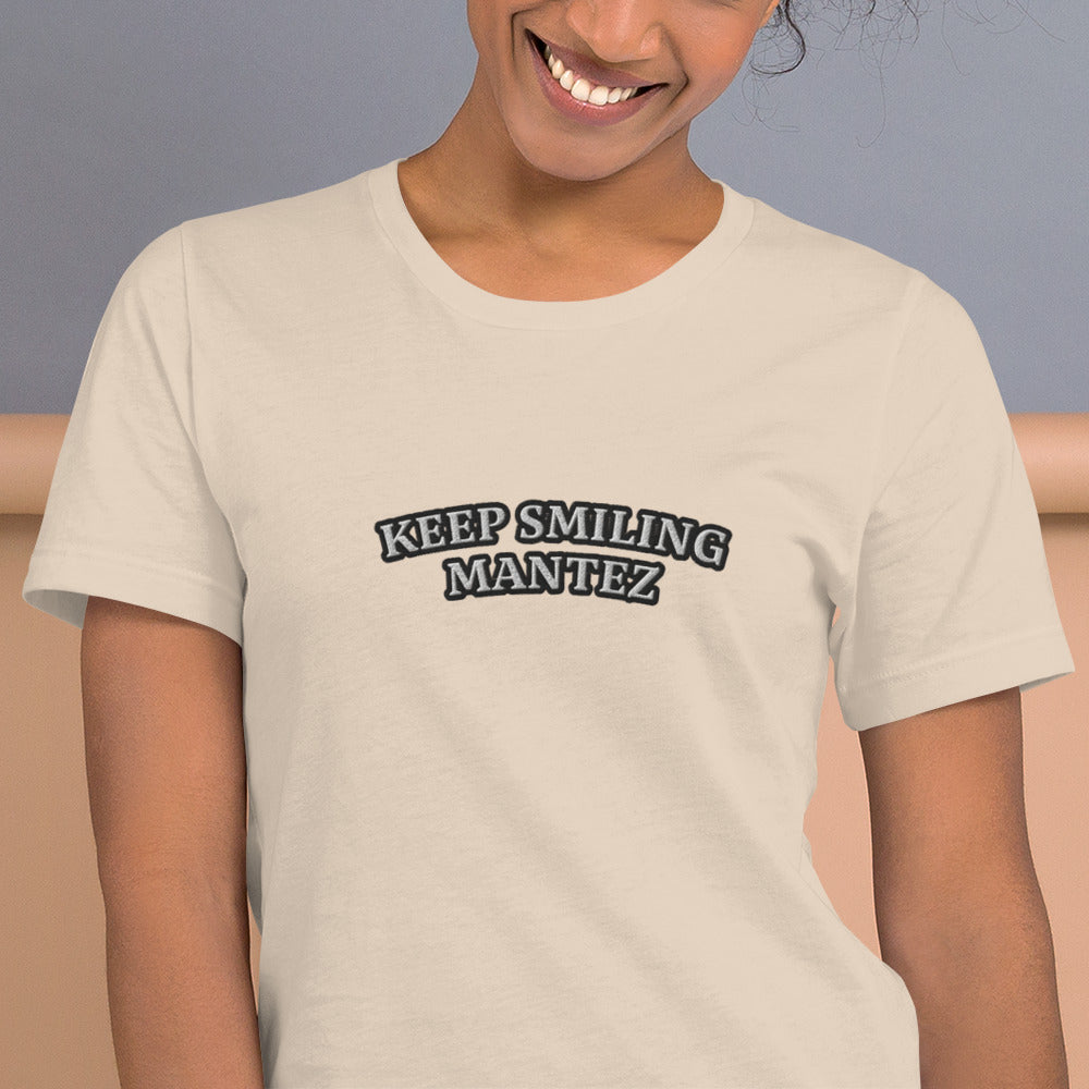 Mantez Dames T-Shirt Smiling