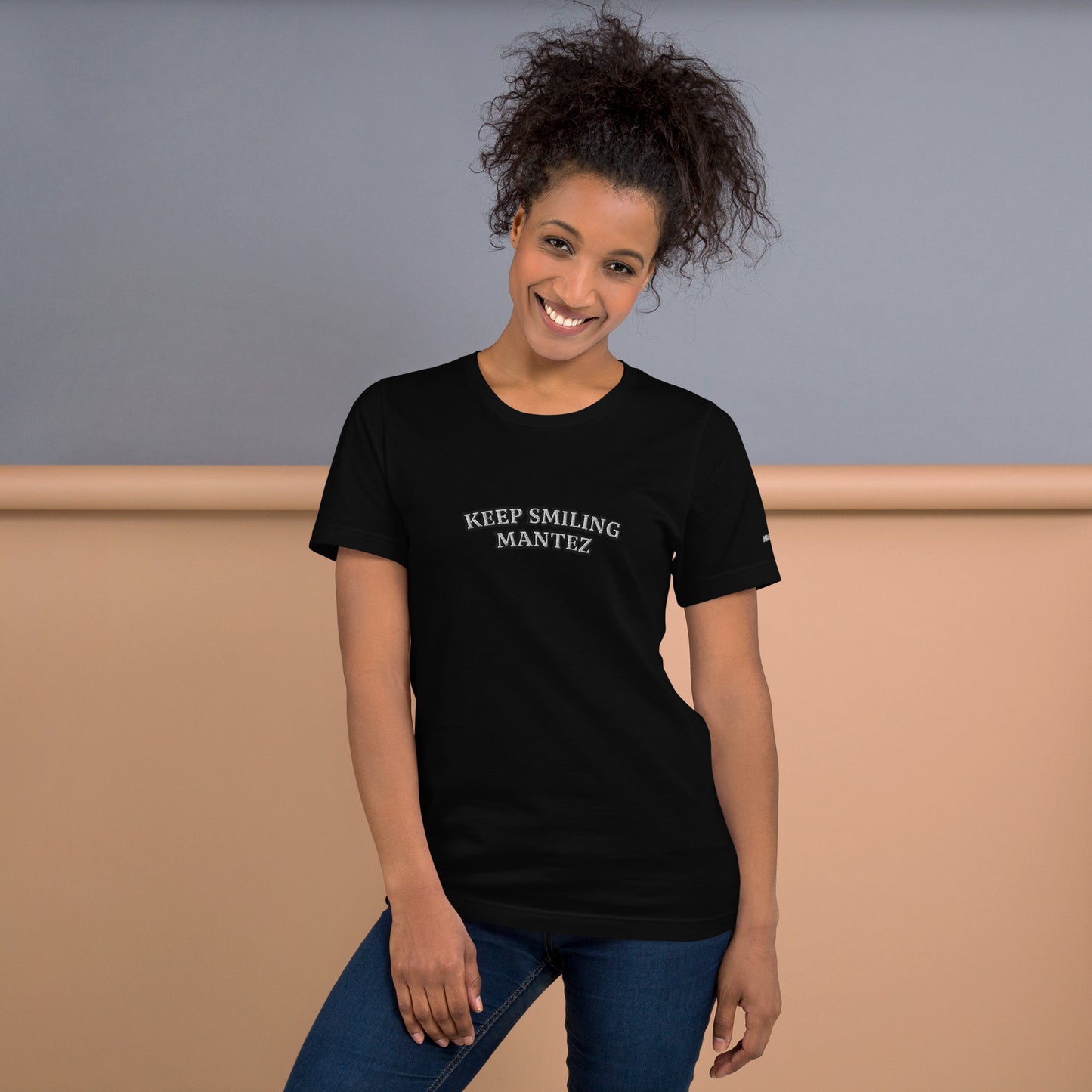 Mantez Dames T-Shirt Smiling
