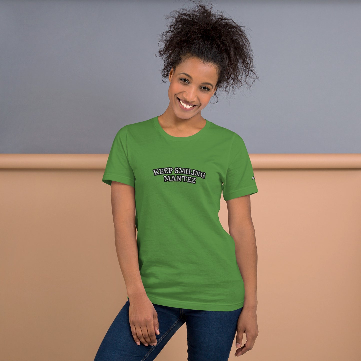 Mantez Dames T-Shirt Smiling