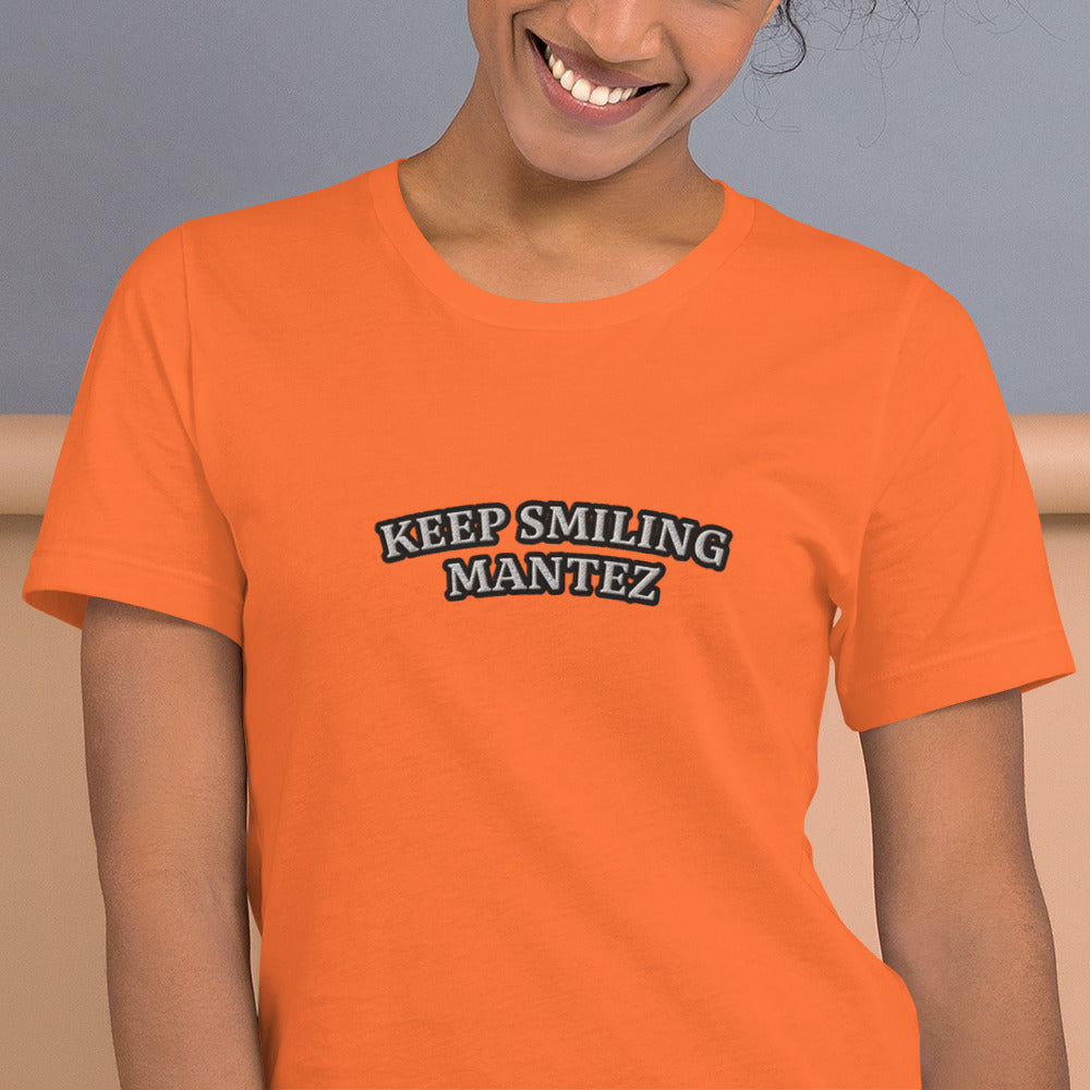 Mantez Dames T-Shirt Smiling