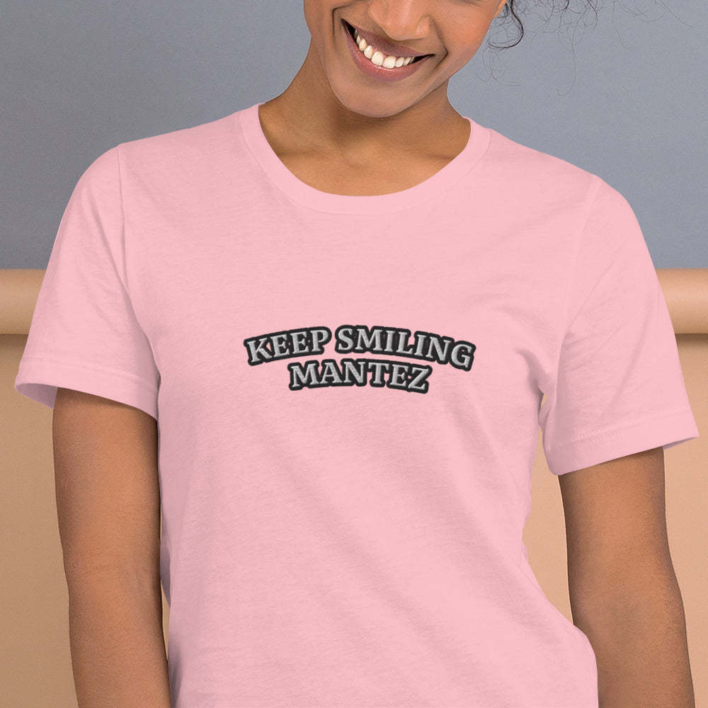 Mantez Dames T-Shirt Smiling