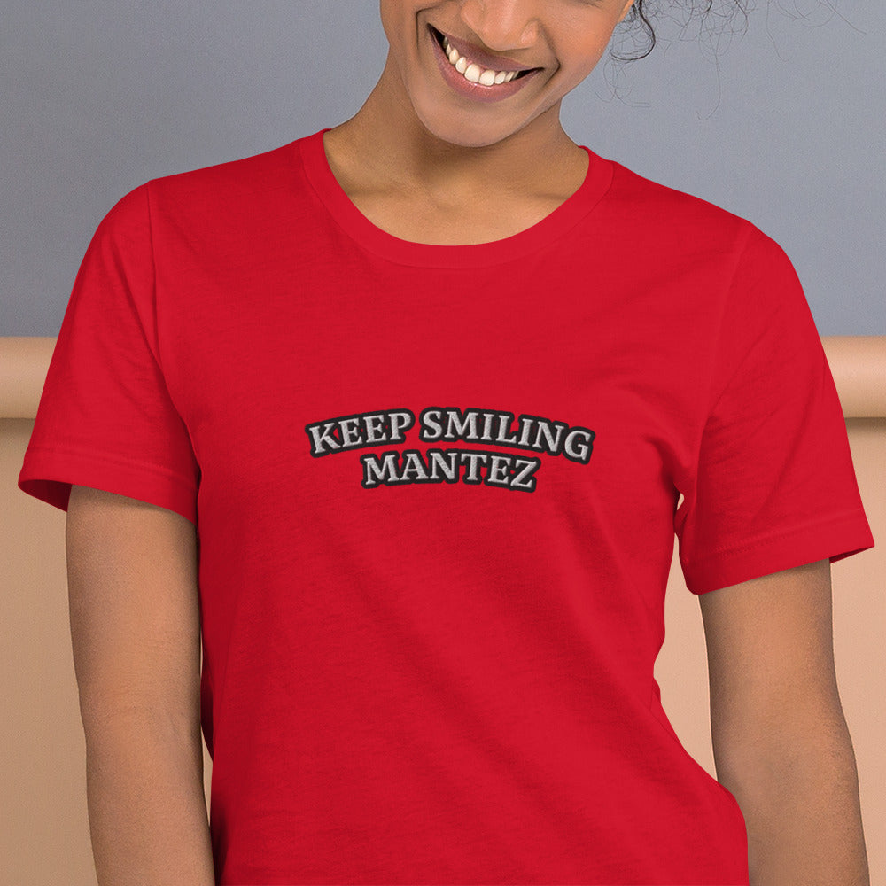 Mantez Dames T-Shirt Smiling